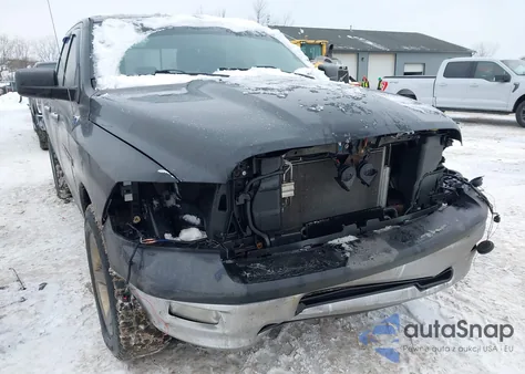 2012 Ram 1500 Slt из США, поврежденный, VIN 1C6RD7GT4CS257389